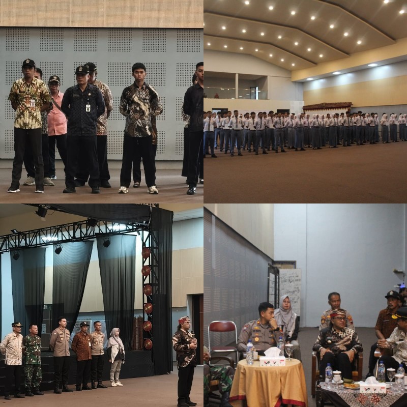 Badan Kesatuan Bangsa dan Politik (Bankesbangpol) Kabupaten Temanggung melaksanakan kegiatan pengarahan dan motivasi kepada 159 peserta seleksi Calon Pasukan Pengibar Bendera Pusaka (Capaskibraka) Kabupaten Temanggung Tahun 2026.