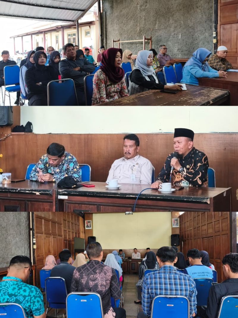 Jumat, 4 September 2026, Bankesbangpol Kabupaten Temanggung melaksanakan Pengajian Rutin yang bertempat di Aula Bankesbangpol Kabupaten Temanggung dan diikuti oleh seluruh pegawai.