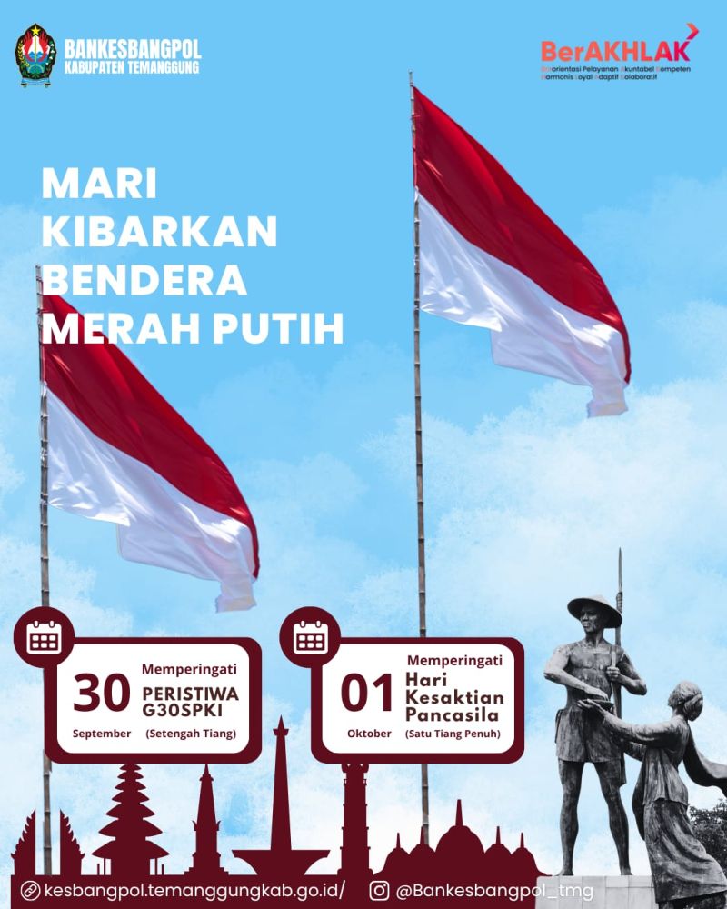 Mari Kibarkan Bendera Merah Putih